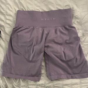 NVGTN Pro Seamless Shorts Purple